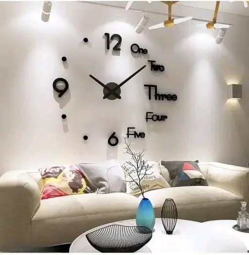 New Modern Wall Clock For Kitchen, Bed Room, Living Room, School , Office.. Etc....